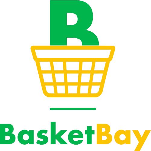 BasketBay primary logo lockup